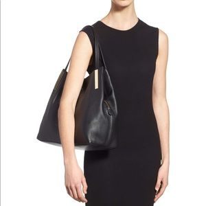 Vince Camuto Teri Leather Shoulder Bag